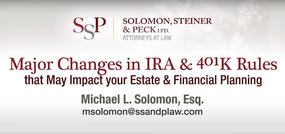 major changes in ira rules video cover